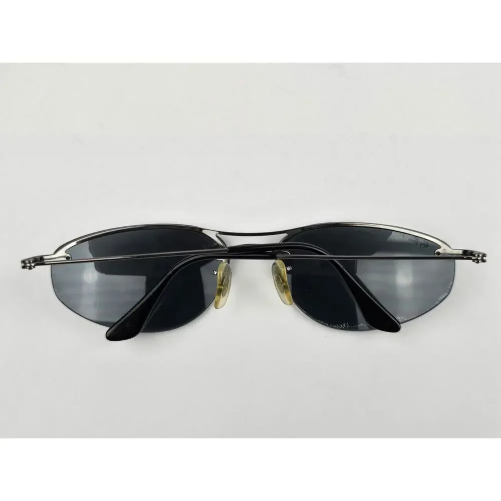 Ray-Ban P Polarized Sunglasses RB 3155 Black Frames Dark Lens 60•16 -not perfect